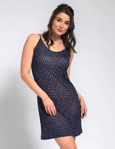 Unterkleid Seide Spaghetti-Träger Kokon Zwo