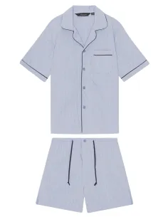 Herren-Kurzpyjama Bio-Baumwolle Salzburg Ambassador 1867