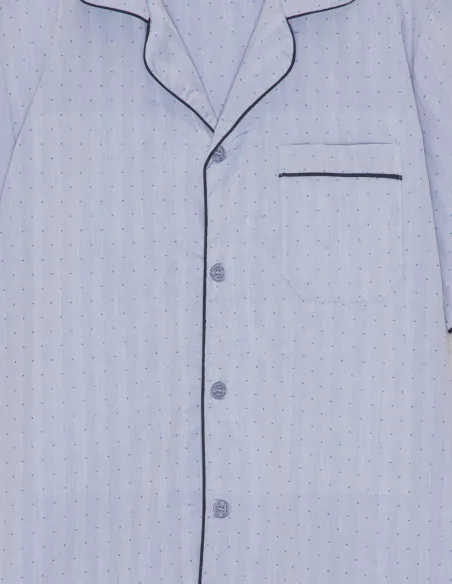 Herren-Kurzpyjama Bio-Baumwolle Salzburg Ambassador 1867