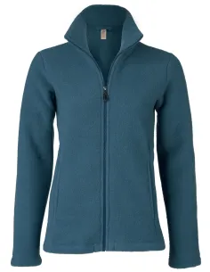 Fleece-Jacke tailliert...