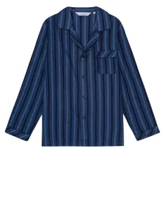 Flanell Herren Pyjama aus Bio-Baumwolle Copenhagen Blues Ambassador 1867 2
