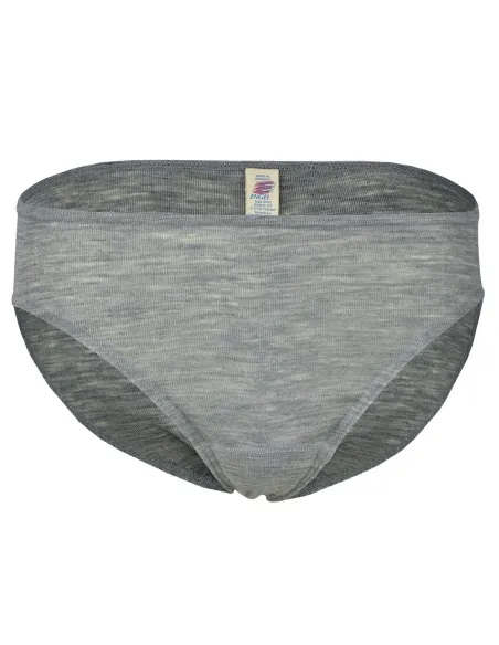 Damen Bikini Slip Seide Wolle Engel Natur