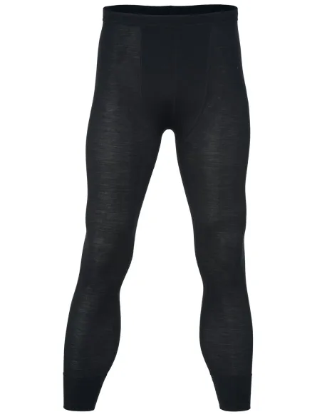 Herren Unterhose Lang Seide Wolle Engel Natur