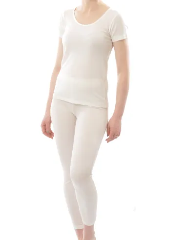 Seiden Ripp Legging Damen Alkena