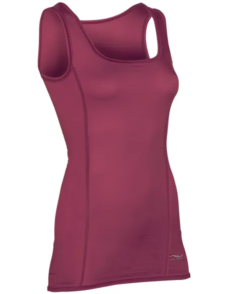 Engel Sports Damen Tank Top Seide Merinowolle Slim Fit