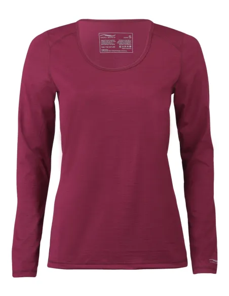 Engel Sports Damen Langarm Shirt Seide Merinowolle