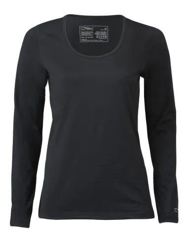 Engel Sports Damen Langarm Shirt Seide Merinowolle