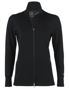 Engel Sports Damen Zipjacke mit Stehkragen Seide Merinowolle 2