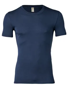 Herren Shirt Kurzarm Seide Wolle Engel Natur 2