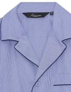 Pyjamas für Herren aus Bio-Baumwolle London Striping Ambassador 1867 2